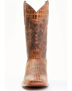 Moonshine Spirit Men's Tully Croc Print Western Boots - Broad Square Toe 10 Moonshine Spirit Men's Tully Croc Print Western Boots - Broad Square Toe -Cowboy Pradise 2000343042 235 P4