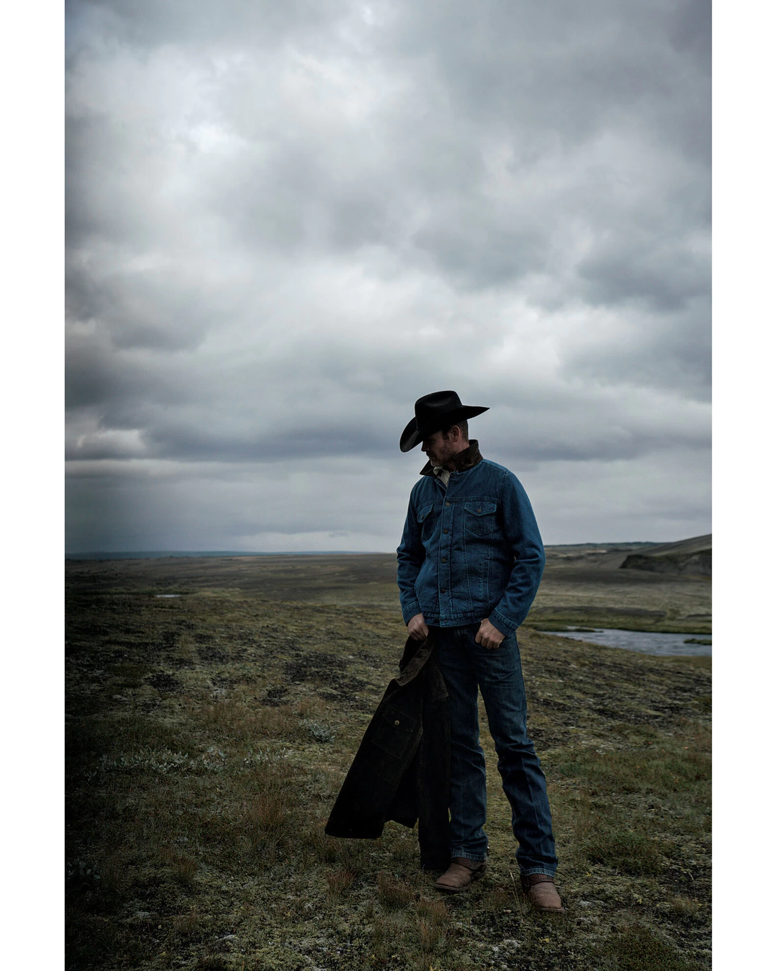 Cody James Men's Grand Teton 3.0 Sherpa-Lined Button-Front Denim Jacket 1 Cody James Men's Grand Teton 3.0 Sherpa-Lined Button-Front Denim Jacket