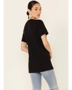 Ali Dee Women's Give Me My Space Cowboy Graphic Short Sleeve Tee  -Cowboy Pradise 2000345556 001 P4