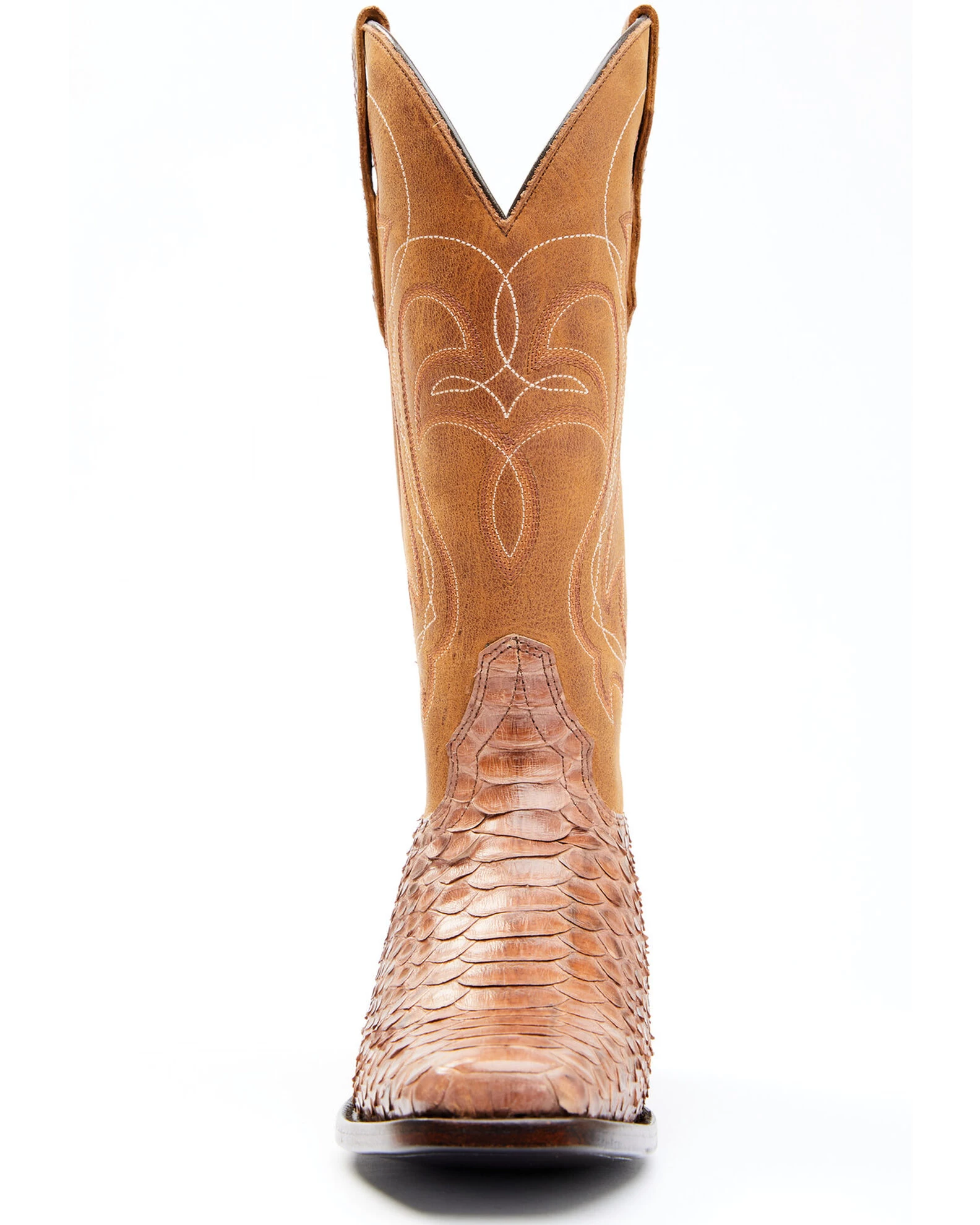 Shyanne Women's Geneva Exotic Snake Skin Western Boots - Square Toe 3 Shyanne Women's Geneva Exotic Snake Skin Western Boots - Square Toe - Image 3
