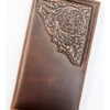 Cody James Men's Brown Rodeo Tooled Leather Wallet