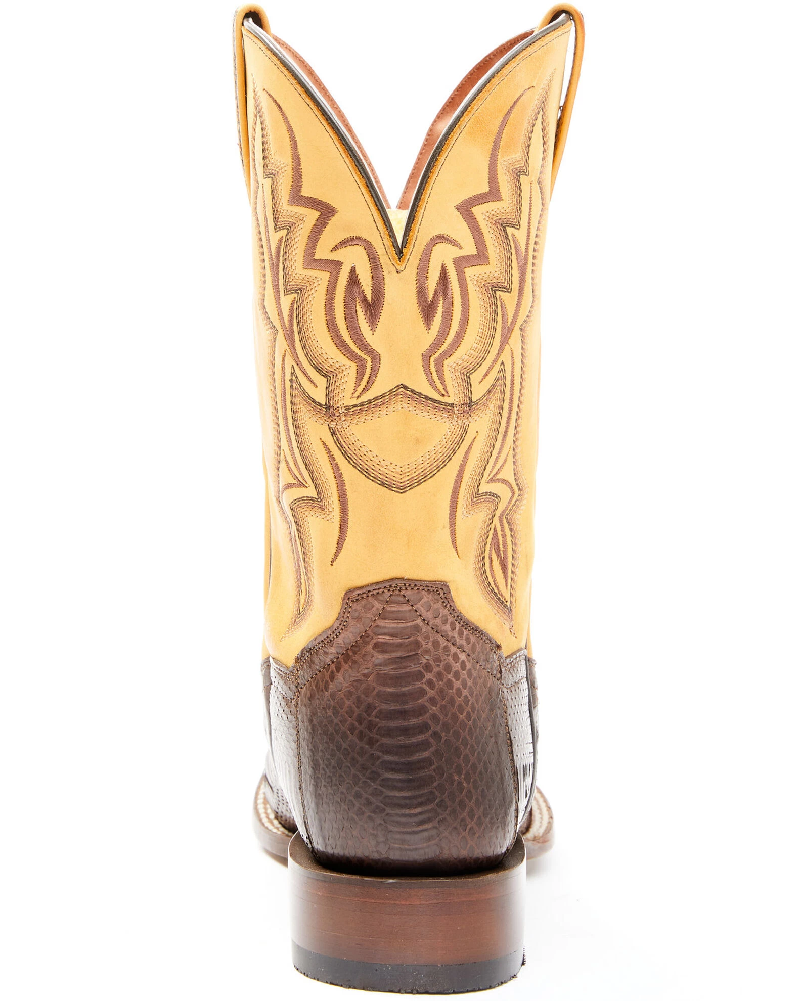 Dan Post Men's Exotic Snake Western Boots - Broad Square Toe 5 Dan Post Men's Exotic Snake Western Boots - Broad Square Toe - Image 5