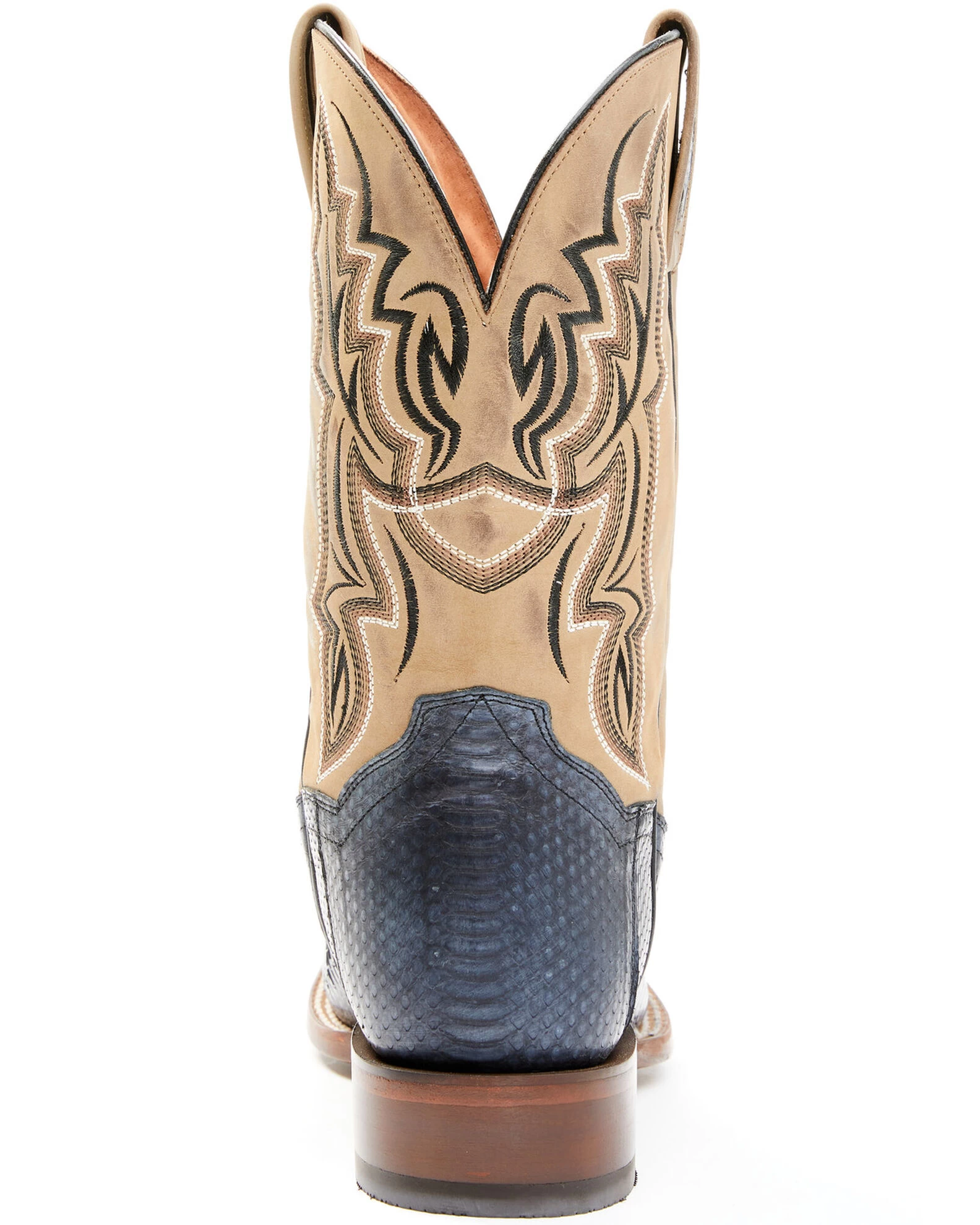 Dan Post Men's Exotic Snake Skin Western Boots - Broad Square Toe 5 Dan Post Men's Exotic Snake Skin Western Boots - Broad Square Toe - Image 5