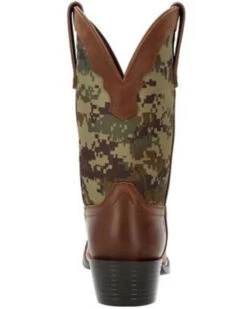 Durango Men's Westward Camo Western Performance Boots - Broad Square Toe -Cowboy Pradise 2000350253 340 P5