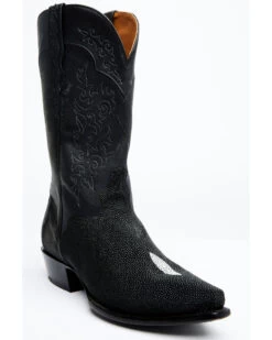 El Dorado Men's Exotic Stingray Skin Western Boots - Snip Toe