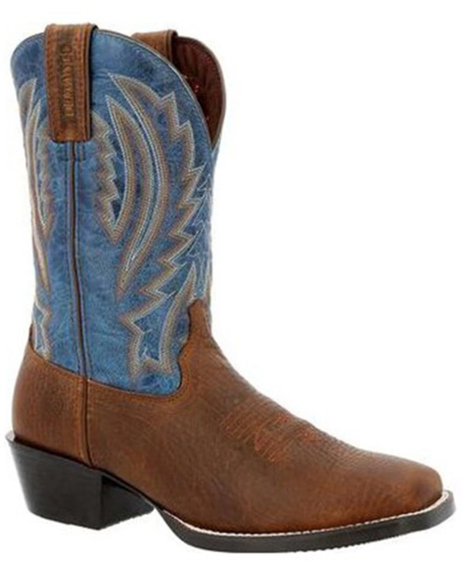 Durango Men's Westward Denim Western Performance Boots - Broad Square Toe 1 Durango Men's Westward Denim Western Performance Boots - Broad Square Toe
