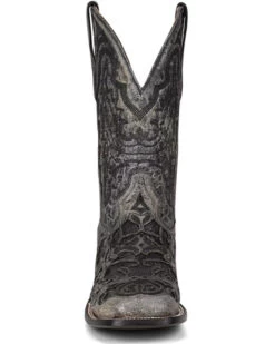 Corral Men's Exotic Alligator Inlay Western Boots - Broad Square Toe -Cowboy Pradise 2000351142 001 P3