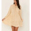 Show Me Your Mumu Multicolored Snake Print Birdie Mini Dress