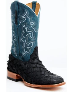 Cody James Men's Pirarucu Soul Western Exotic Boot - Broad Square ToeÂ