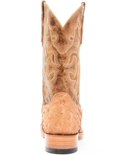 Cody James Men's Caramel Matte Pirarucu Exotic Western Boots - Broad Square Toe 11 Cody James Men's Caramel Matte Pirarucu Exotic Western Boots - Broad Square Toe -Cowboy Pradise 2000351586 255 P5