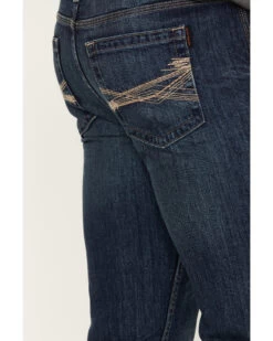 Cody James Men's FR Sidewinder Slim Straight Medium Wash Work Jeans -Cowboy Pradise 2000351740 402 P4