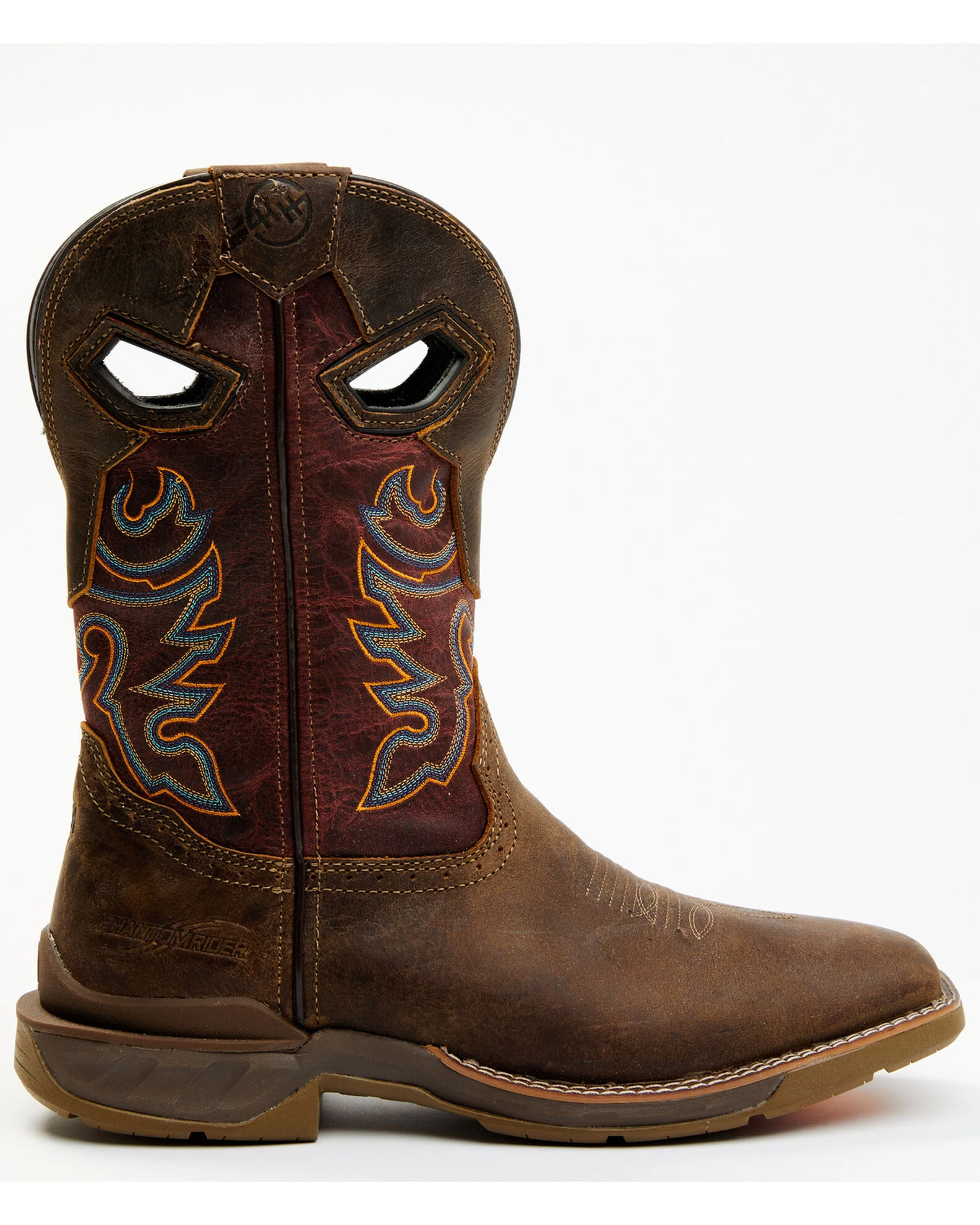 Double H Men's Alridge Western Boots - Broad Square Toe 2 Double H Men's Alridge Western Boots - Broad Square Toe - Image 2