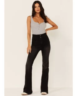 Free People Women's Jayde High Rise Flare Jeans