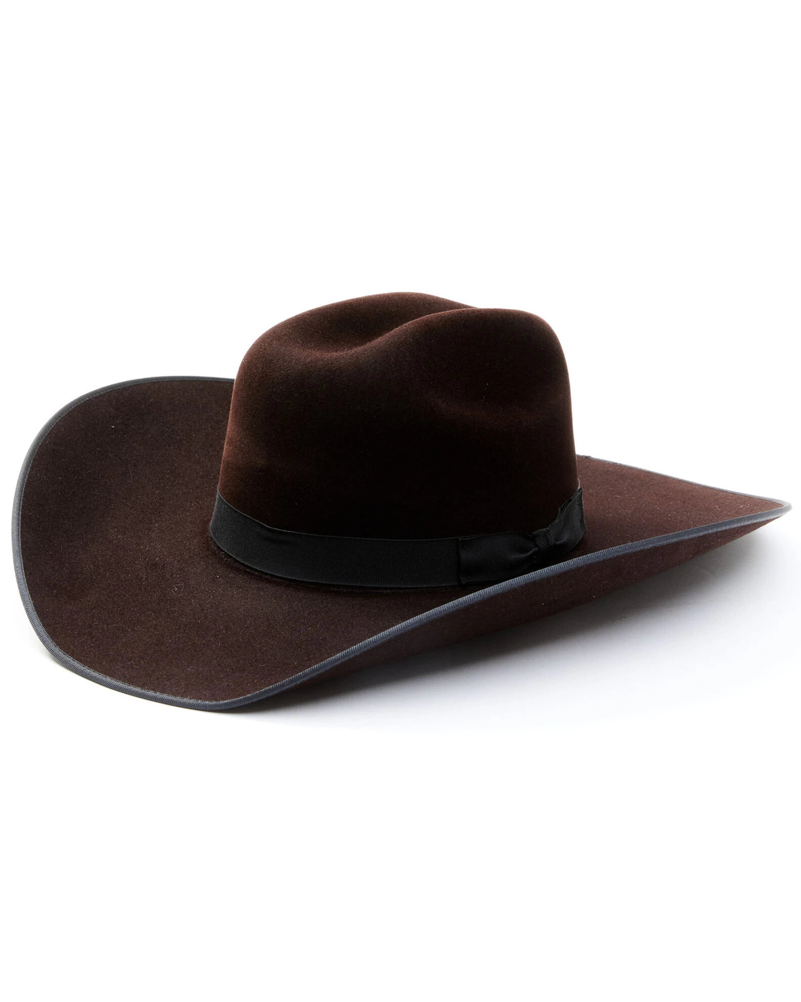 Serratelli Men's Suede 8X Fur Felt Western Hat 1 Serratelli Men's Suede 8X Fur Felt Western Hat