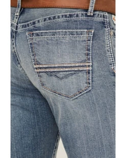 Cinch Men's Ian Medium Stonewash Performance Stretch Slim Bootcut Jeans 7 Cinch Men's Ian Medium Stonewash Performance Stretch Slim Bootcut Jeans -Cowboy Pradise 2000355871 402 P4