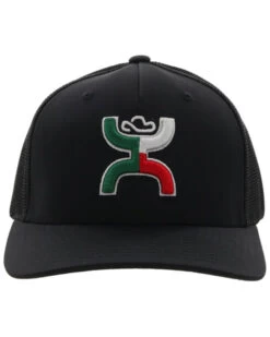 Hooey Men's Boquillas Logo Embroidered Mesh Back Trucker Cap -Cowboy Pradise 2000356386 001 P3