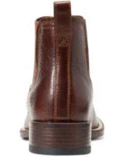 Ariat Men's Booker Bantamweight Royal Brown Ultra Full-Grain Leather Ankle Boot - Broad Square Toe 7 Ariat Men's Booker Bantamweight Royal Brown Ultra Full-Grain Leather Ankle Boot - Broad Square Toe -Cowboy Pradise 2000356429 200 P3