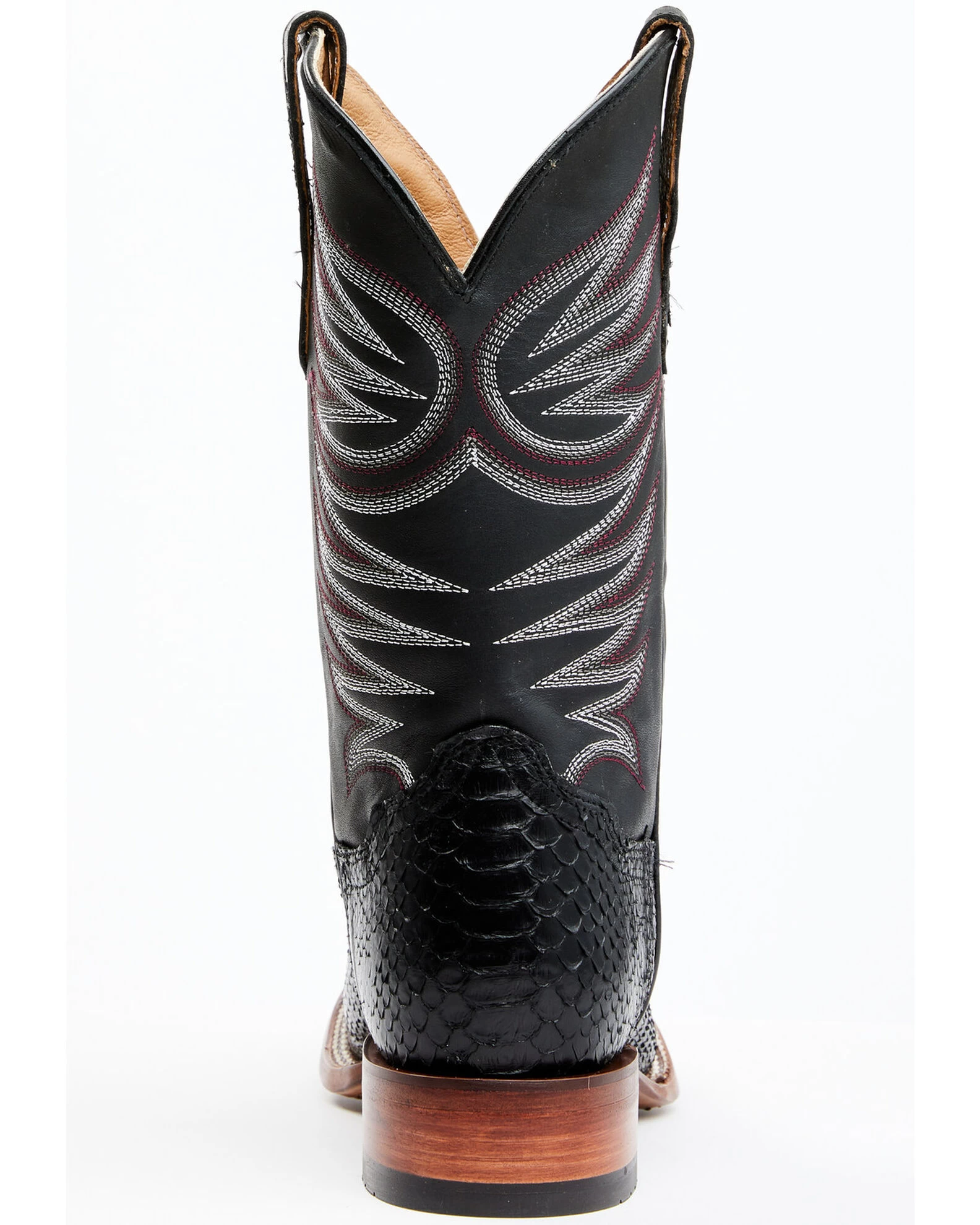 Cody James Men's Matte Python Exotic Western Boots - Broad Square Toe 5 Cody James Men's Matte Python Exotic Western Boots - Broad Square Toe - Image 5