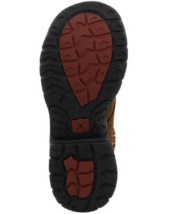 Twisted X Women's 4" All Around Lace-Up Hiking Multi Brown Work Boot - Round Toe  -Cowboy Pradise 2000356831 200 P7