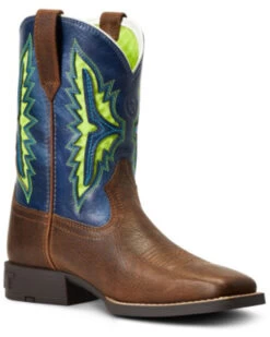 Ariat Boys' Koel VentTEK Western Boots - Broad Square Toe 