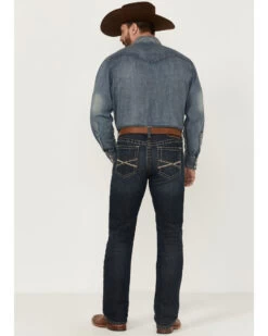 Ariat Men's M2 Bisman Gage Stretch Relaxed Stackable Bootcut Jeans 6 Ariat Men's M2 Bisman Gage Stretch Relaxed Stackable Bootcut Jeans -Cowboy Pradise 2000357127 400 P3