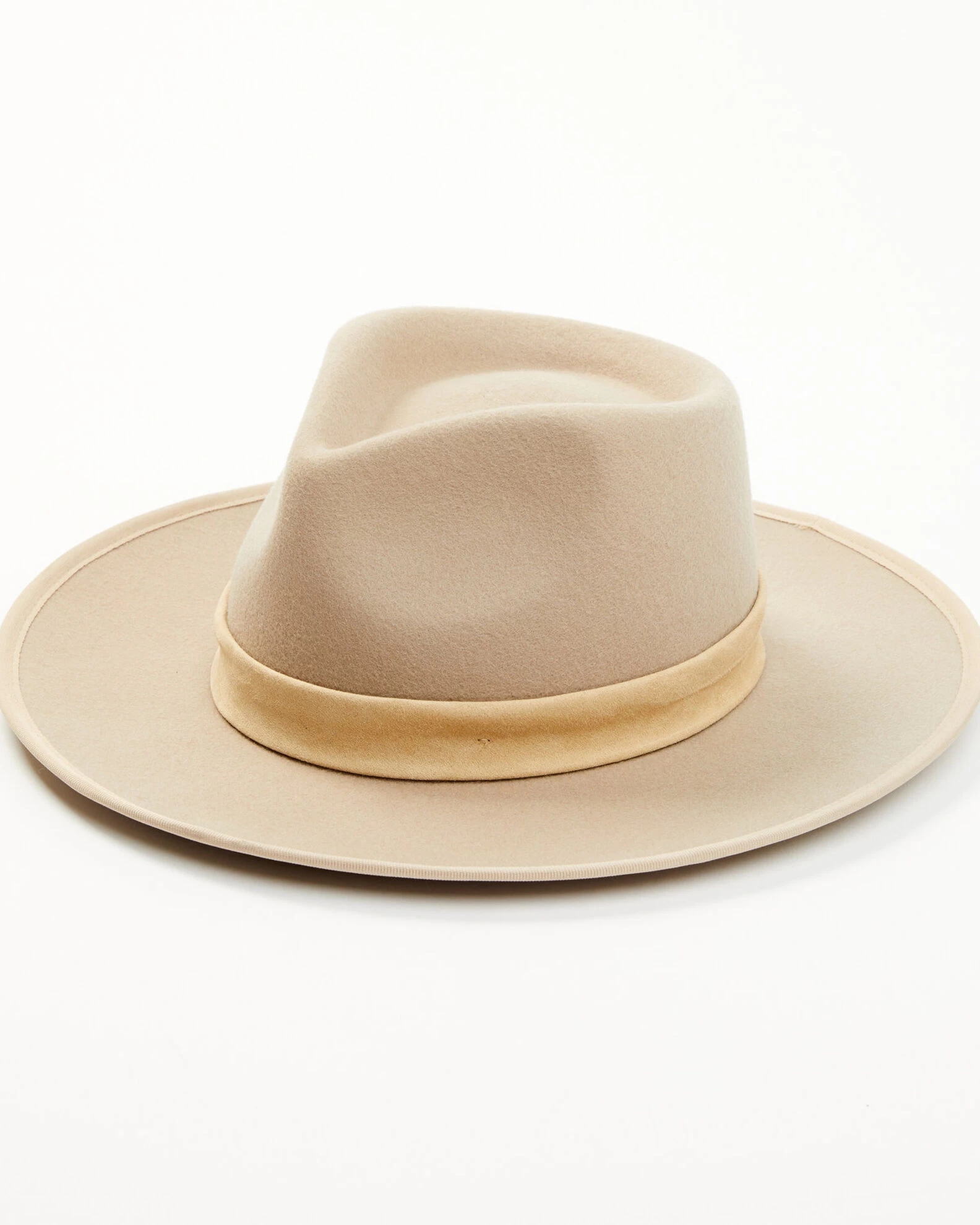 Shyanne Women's Pinch Wool Felt Fedora Hat 1 Shyanne Women's Pinch Wool Felt Fedora Hat