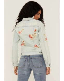 Stetson Women's Embroidered Floral Denim Jacket 7 Stetson Women's Embroidered Floral Denim Jacket -Cowboy Pradise 2000358885 400 P4