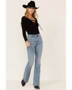 Idyllwind Women's Eclipse Super High Rise Outlaw Flare Jeans