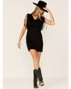 Idyllwind Women's Lady Bird Faux Suede Fringe Muscle Sleeve Dress 7 Idyllwind Women's Lady Bird Faux Suede Fringe Muscle Sleeve Dress -Cowboy Pradise 2000359130 001 P4