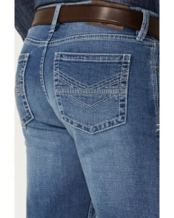 Cody James Men's Silverton Light Wash Stretch Relaxed Bootcut Jeans  -Cowboy Pradise 2000359293 413 P4