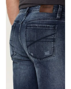 Brothers & Sons Men's Wilderness Distressed Stretch Regular Straight Jeans 7 Brothers & Sons Men's Wilderness Distressed Stretch Regular Straight Jeans -Cowboy Pradise 2000359573 415 P4