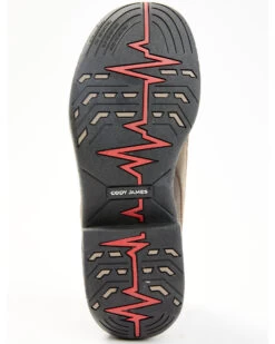 Cody James Men's Endurance Tyche Corral Lace-Up WP Soft Work Hiking Boots  -Cowboy Pradise 2000359699 240 P7