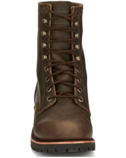 Chippewa Men's Wood Classic 2.0 8" Lace-Up Soft Work Boots - Round Toe 10 Chippewa Men's Wood Classic 2.0 8" Lace-Up Soft Work Boots - Round Toe -Cowboy Pradise 2000359743 234 P4