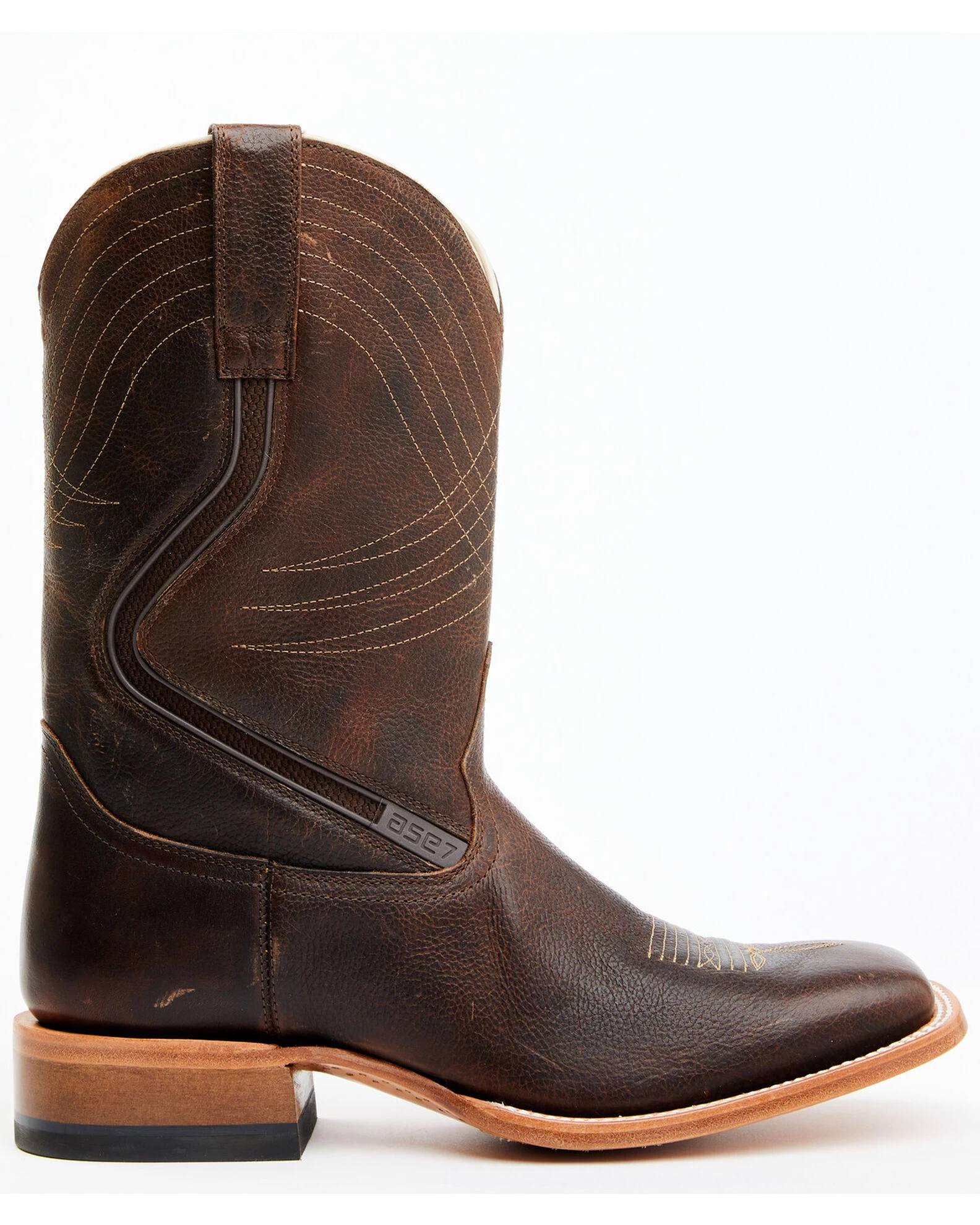 Cody James Men's Alpha Tan ASE7 Western Boots - Broad Square Toe 2 Cody James Men's Alpha Tan ASE7 Western Boots - Broad Square Toe - Image 2