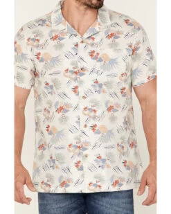 Pendleton Men's Hula Girl Tropical Print Short Sleeve Button-Down Western Shirt  -Cowboy Pradise 2000359925 100 P3