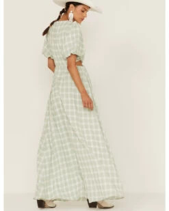 Show Me Your Mumu Women's Eloise Plaid Maxi Dress 7 Show Me Your Mumu Women's Eloise Plaid Maxi Dress -Cowboy Pradise 2000360782 300 P4