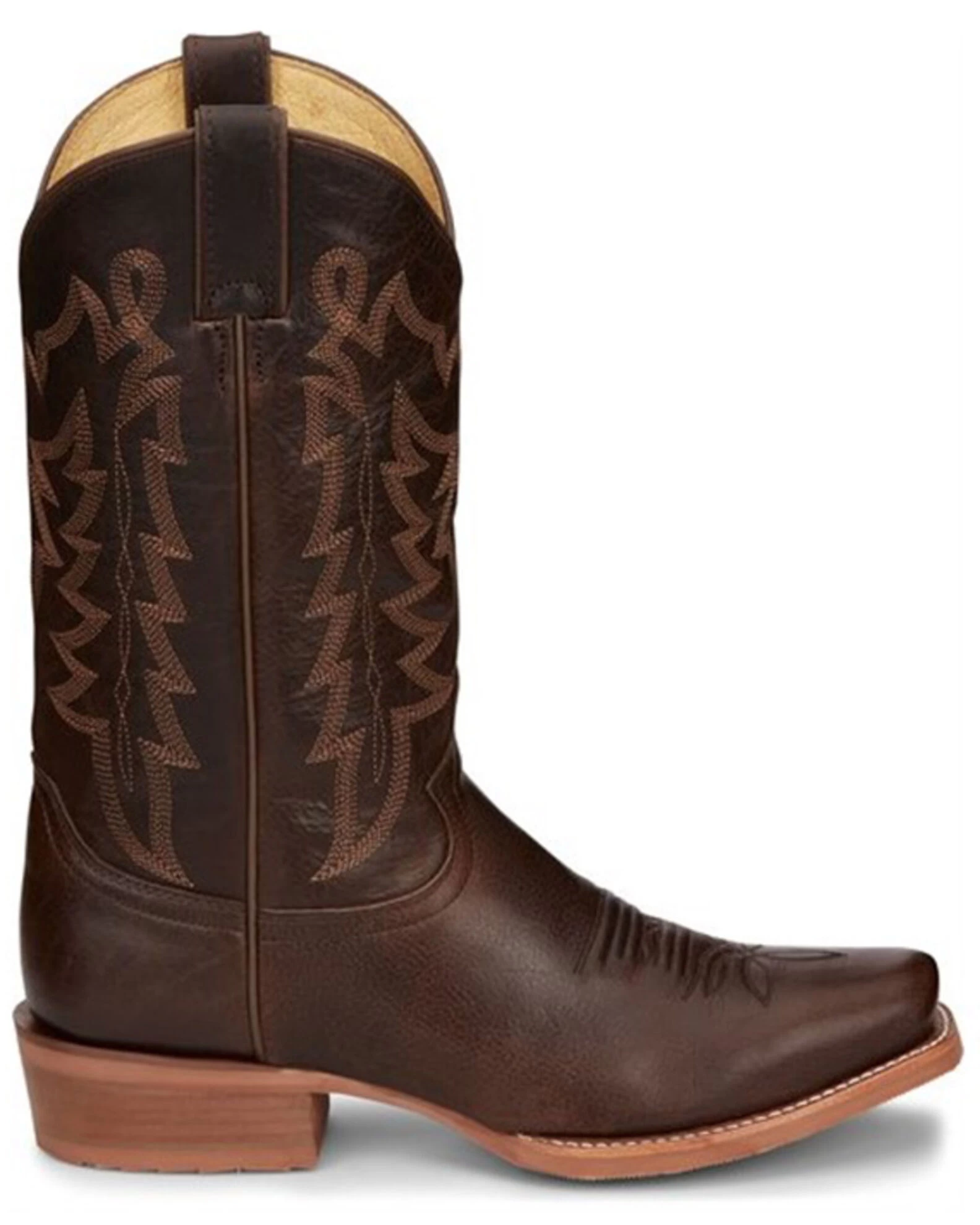 Justin Men's Andrews Western Boots - Square Toe 2 Justin Men's Andrews Western Boots - Square Toe - Image 2