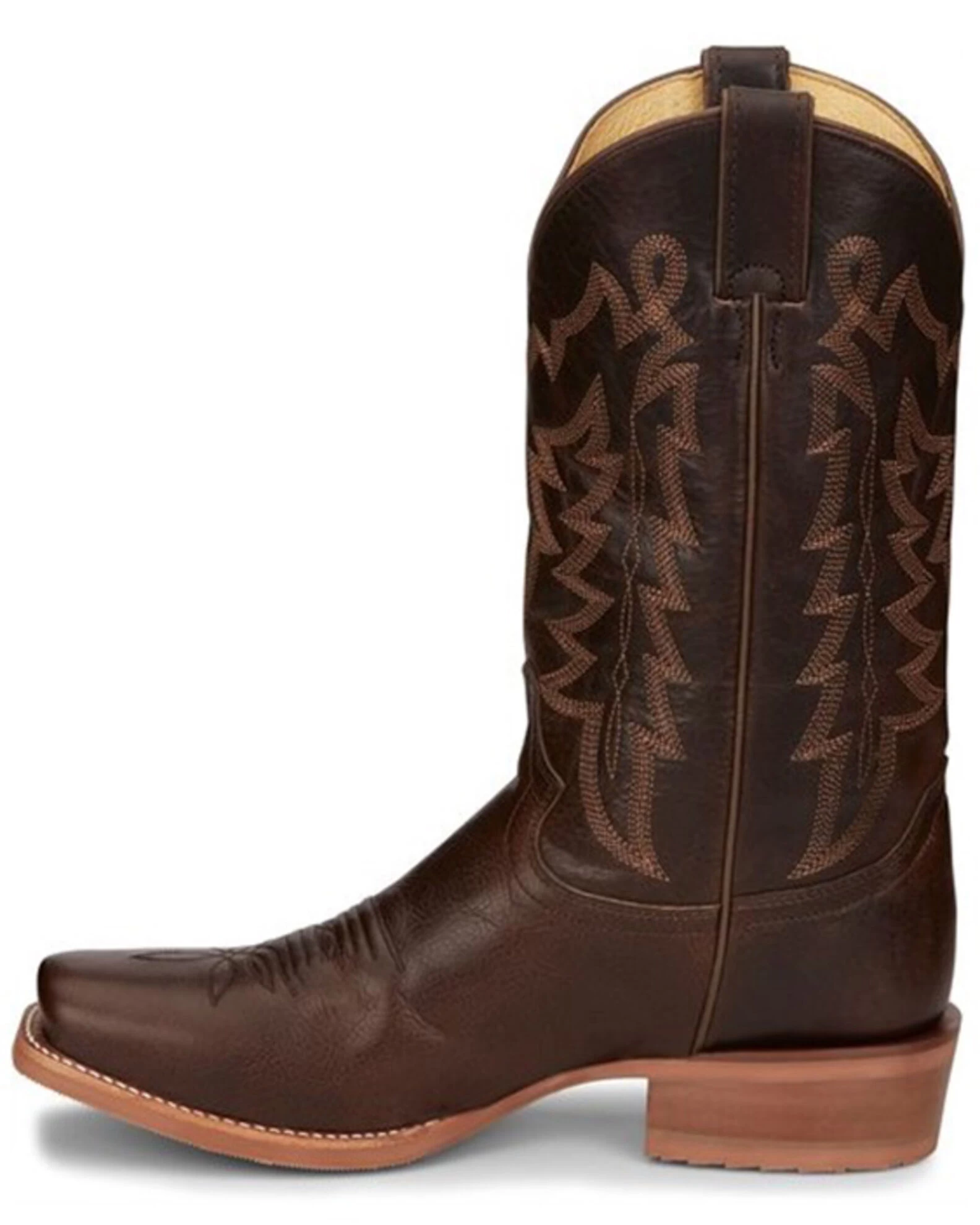 Justin Men's Andrews Western Boots - Square Toe 3 Justin Men's Andrews Western Boots - Square Toe - Image 3
