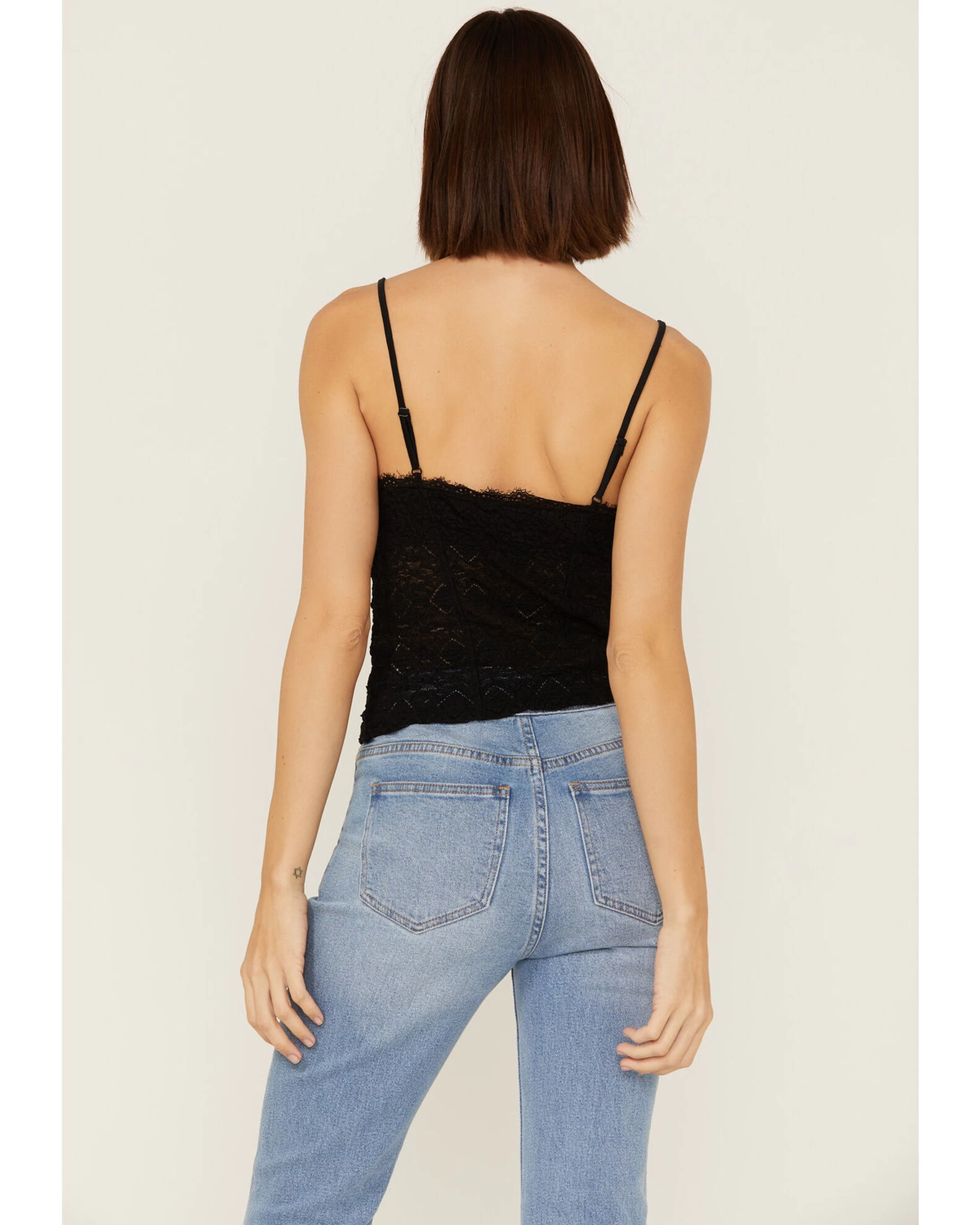 Free People Women's Follow Me Lace Cami 3 Free People Women's Follow Me Lace Cami - Image 3