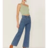 Rolla's Women's Sailor Medium Wash High Rise Wide Jeans