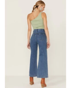 Rolla's Women's Sailor Medium Wash High Rise Wide Jeans -Cowboy Pradise 2000362517 400 P3