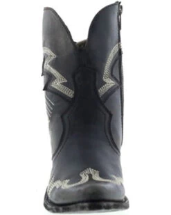 Liberty Black Women's Side Bug & Wrinkle Mosel Short Western Boots - Pointed Toe -Cowboy Pradise 2000362996 001 P4