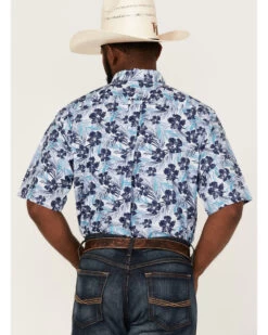 Ariat Men's Ishan Floral Print Short Sleeve Button Down Western Shirt 7 Ariat Men's Ishan Floral Print Short Sleeve Button Down Western Shirt -Cowboy Pradise 2000363118 100 P4