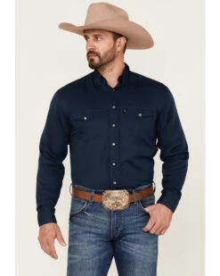 Hooey Men's Sol Long Sleeve Pearl Snap Western Shirt 