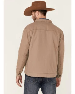 Justin Men's Solid Jackson Long Sleeve Snap Shirt Jacket  -Cowboy Pradise 2000363832 250 P4