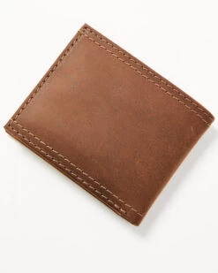 Brothers & Sons Men's Leather Bifold Wallet -Cowboy Pradise 2000364486 230 P3