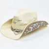 Shyanne Women's Straw Wedding Western Hat