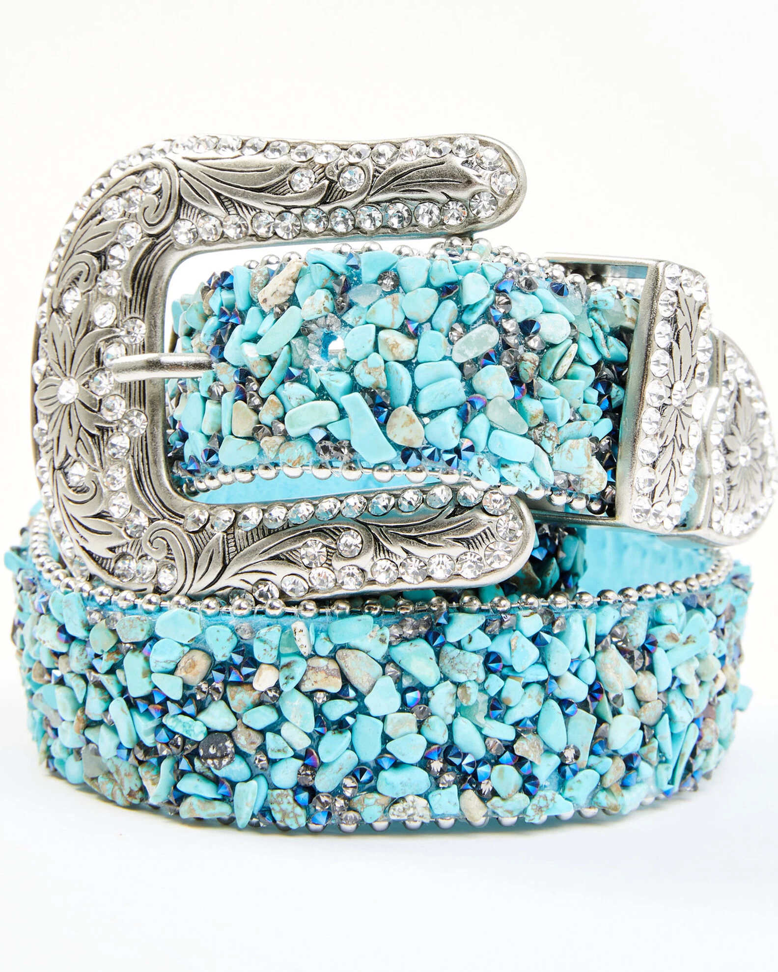 Shyanne Women's Mesh Bling Western Belt 1 Shyanne Women's Mesh Bling Western Belt