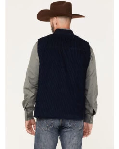 Wrangler Men's Rancher Vest -Cowboy Pradise 2000366073 410 P4
