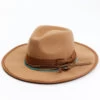 Shyanne Women's Rancher Tonal Ribbons & Turquoise Bead Fedora Hat
